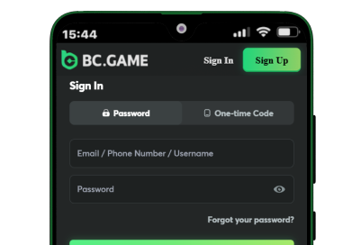 Opening the app and accessing the login screen on Android