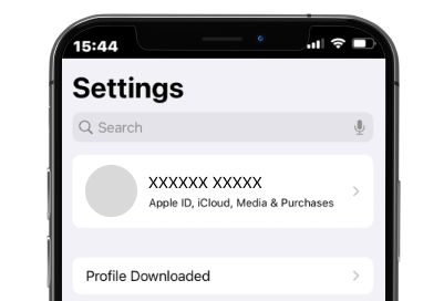 Installing a configuration profile on iOS