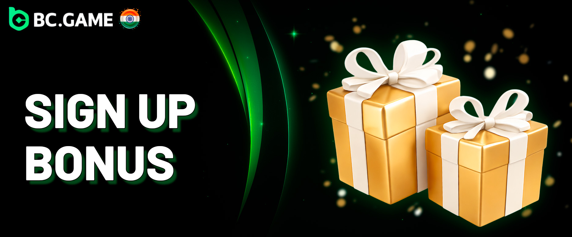 BC Game welcome bonus for new players