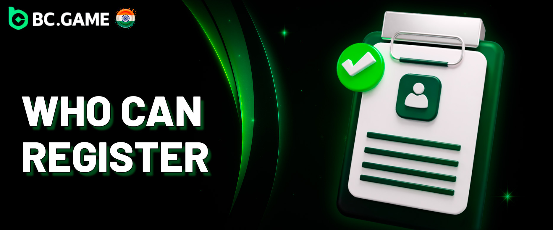 BC Game registration requirements overview