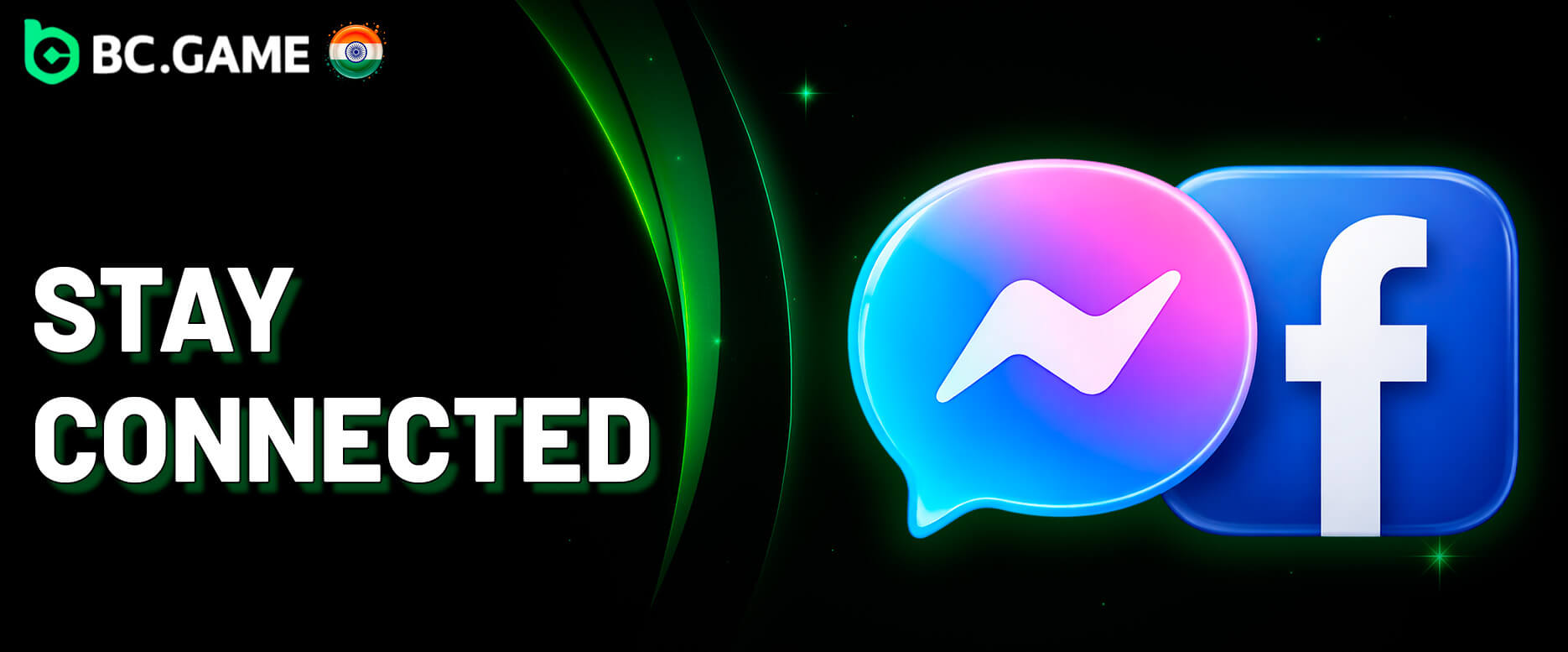 Stay in touch with us on Facebook Messenger.